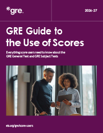 Download GRE Guide to the Use of Scores PDF