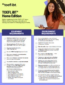 Front side of the Home Edition Checklist